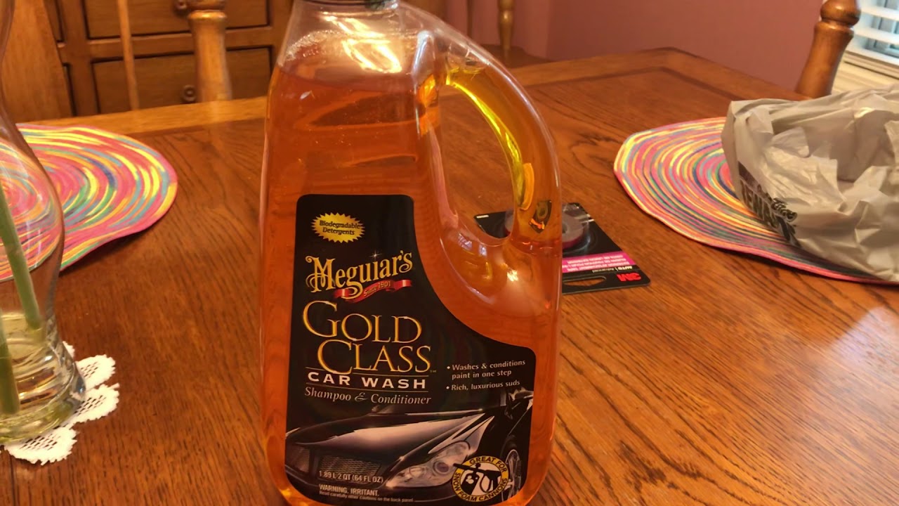 Meguiars Gold Class Car wash review