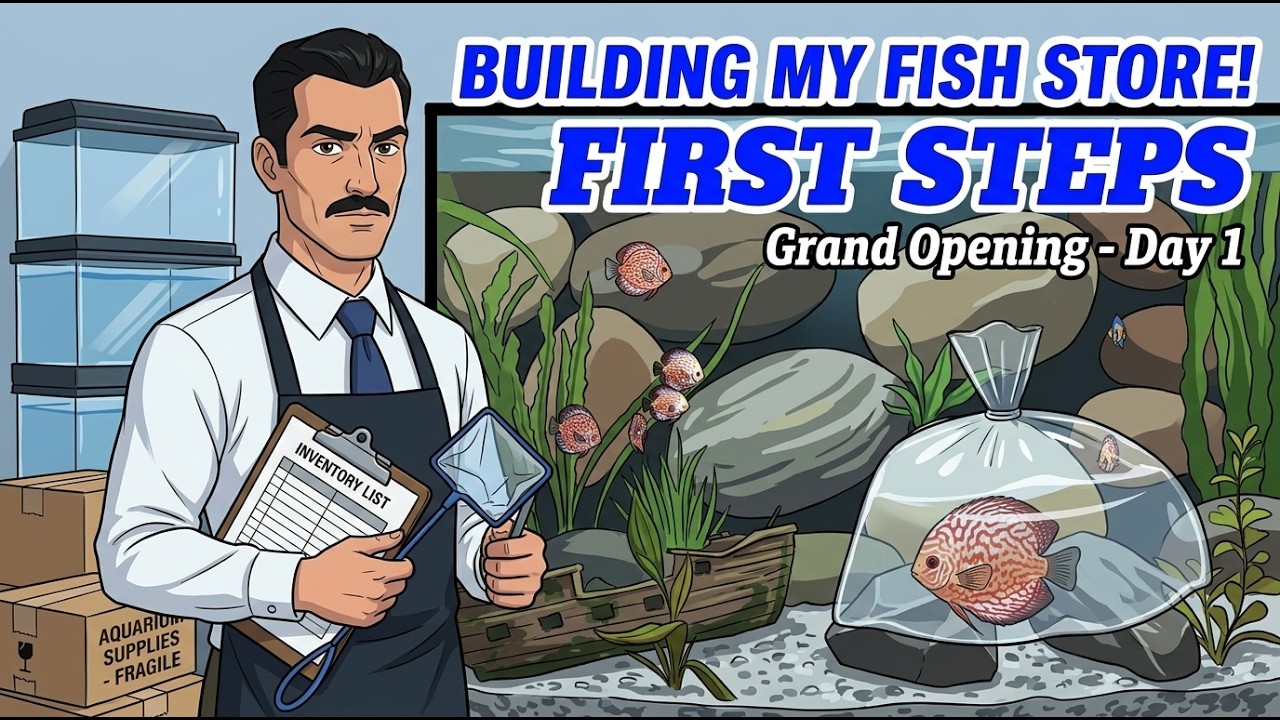 The First Step To An Aquarium is...