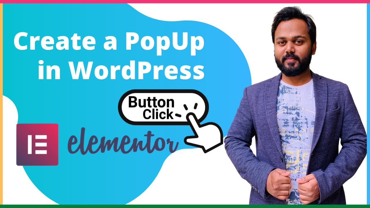 Popup on Button Click in WordPress -  Create a Popup in WordPress with Elementor Plugin