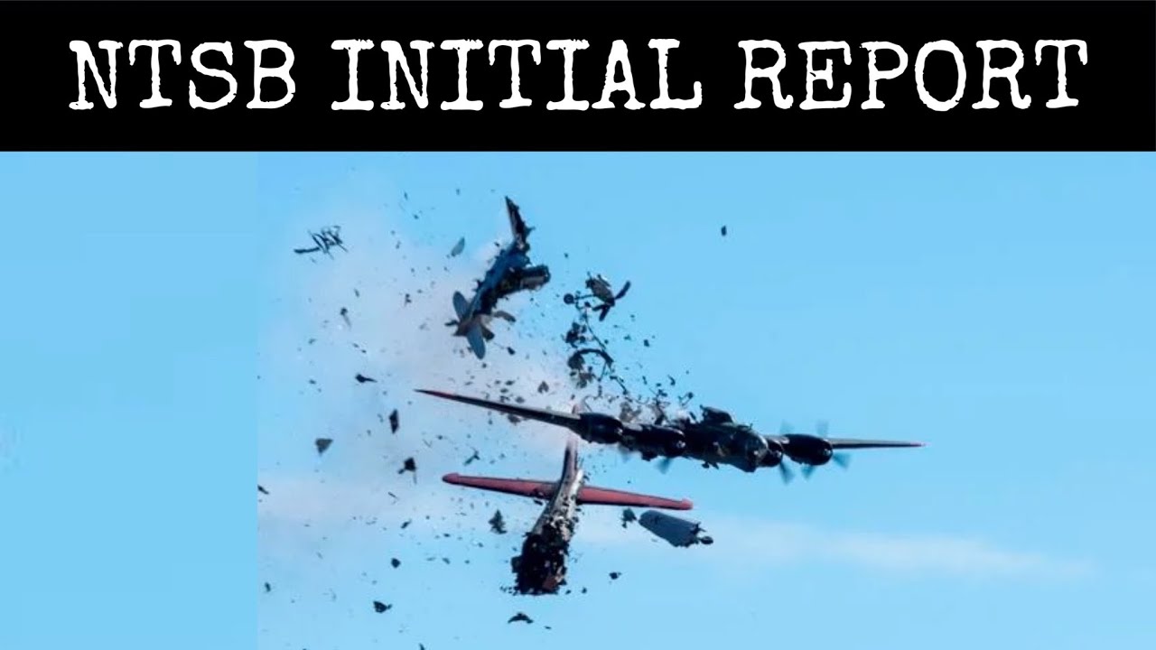 NTSB Releases Initial Report on Wings Over Dallas Mid-air