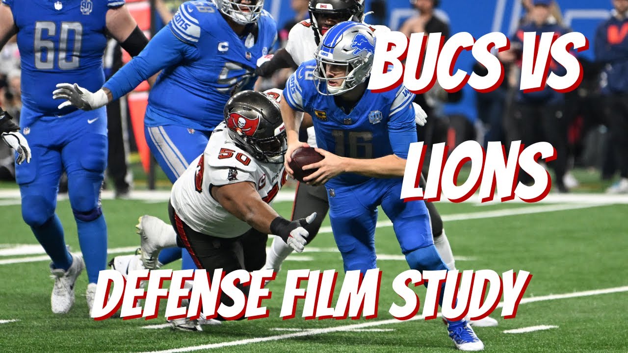 Buccaneers vs Lions: Defense Film Study