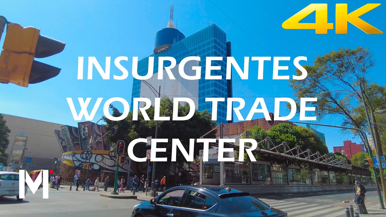 [ 4K ] Insurgentes al World trade center | CDMX walking 2022 comentado