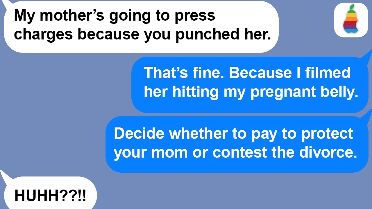【Pear】My Horrible MIL Hit My Pregnant Belly to Make a Point, So I Punched Her