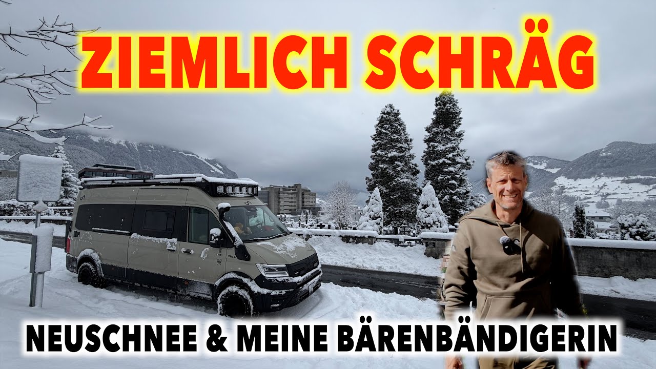 #1329 NEUSCHNEE & verschneite Schweiz | Haar-Hilfe | Zu Gast bei unserer Bärendomteurin | Sattel