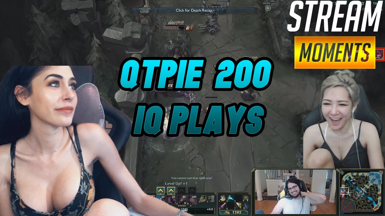 Qtpie 200 IQ Knowledge | Kasing INSANE dodges | Funny LoL Stream Moments #29