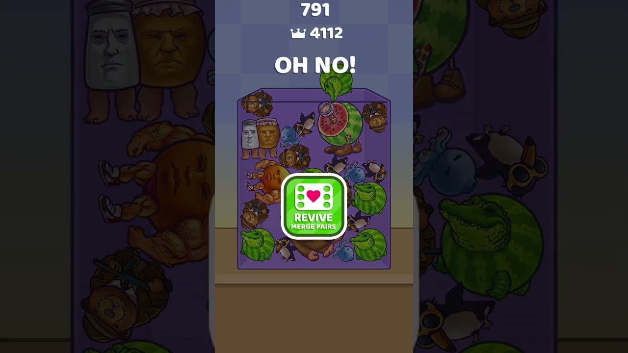 game over #merge #games #shortsviral