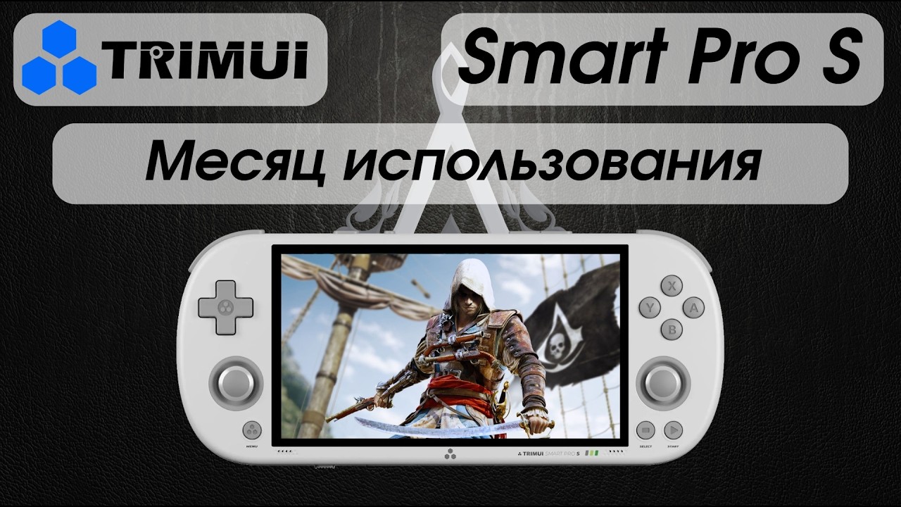 TrimUI Smart Pro S обзор после месяца пользования