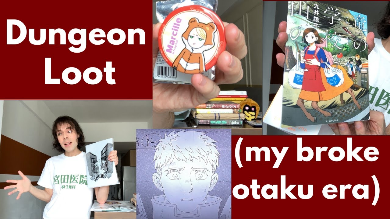 Dungeon Meshi Haul ~ goods, books, exhibition footage, and chat