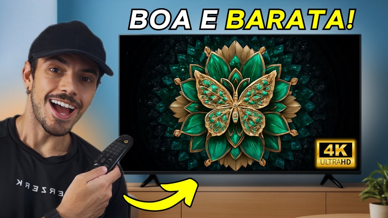 TOP 5 Melhores SMART-TV para COMPRAR em 2025 (CUSTO-BENEFÍCIO!)