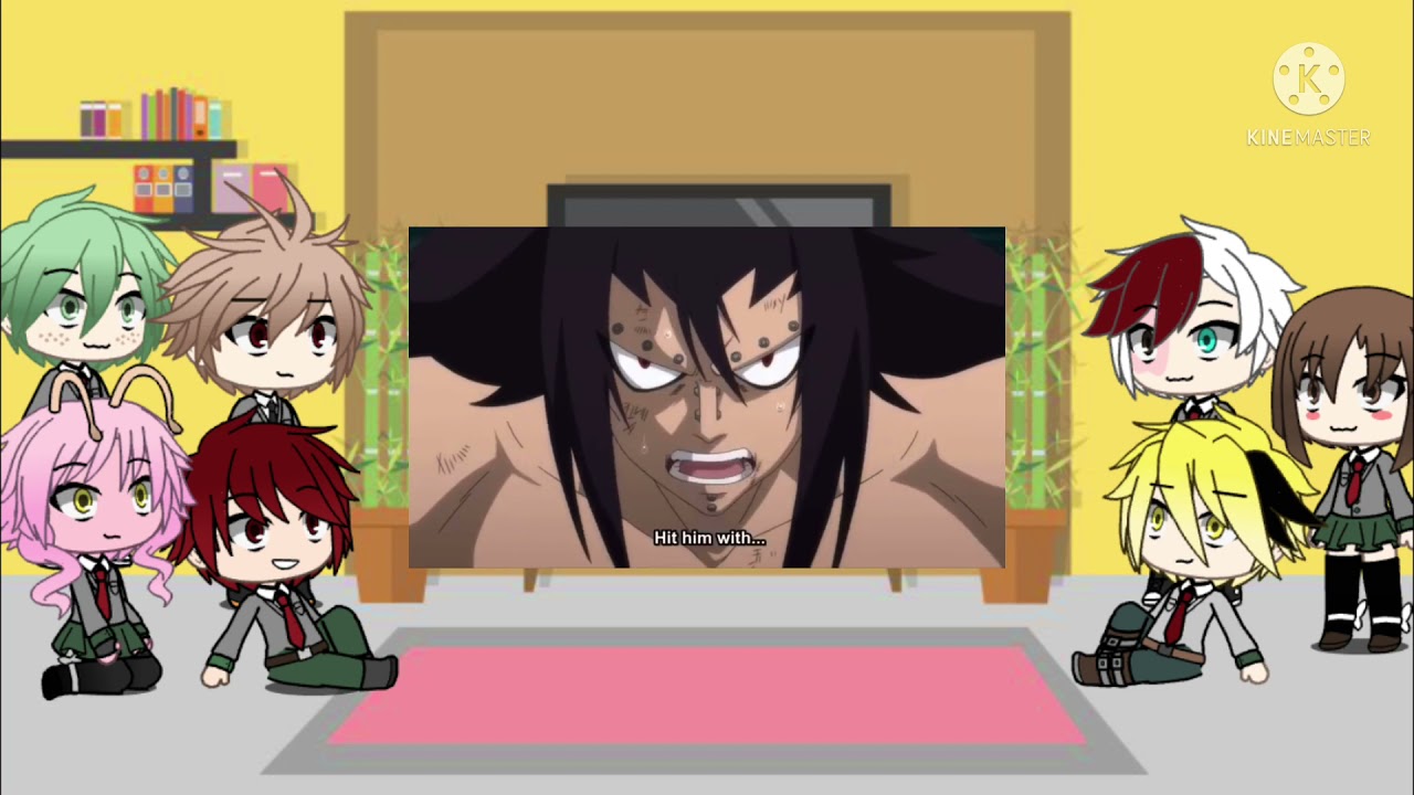 MHA reacts to The Dragon slayers||Final|| Part 4