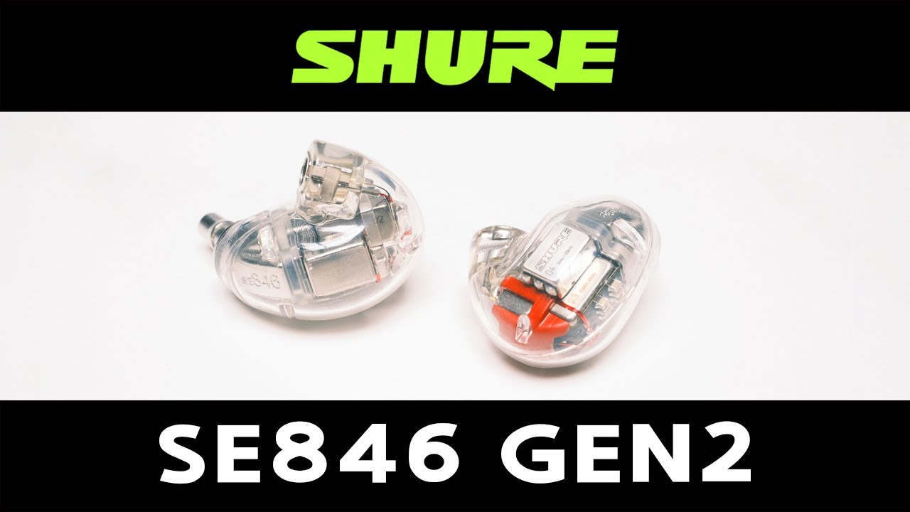 100만원 이상 프리미엄 이어폰의 표준, SHURE SE846 GEN2