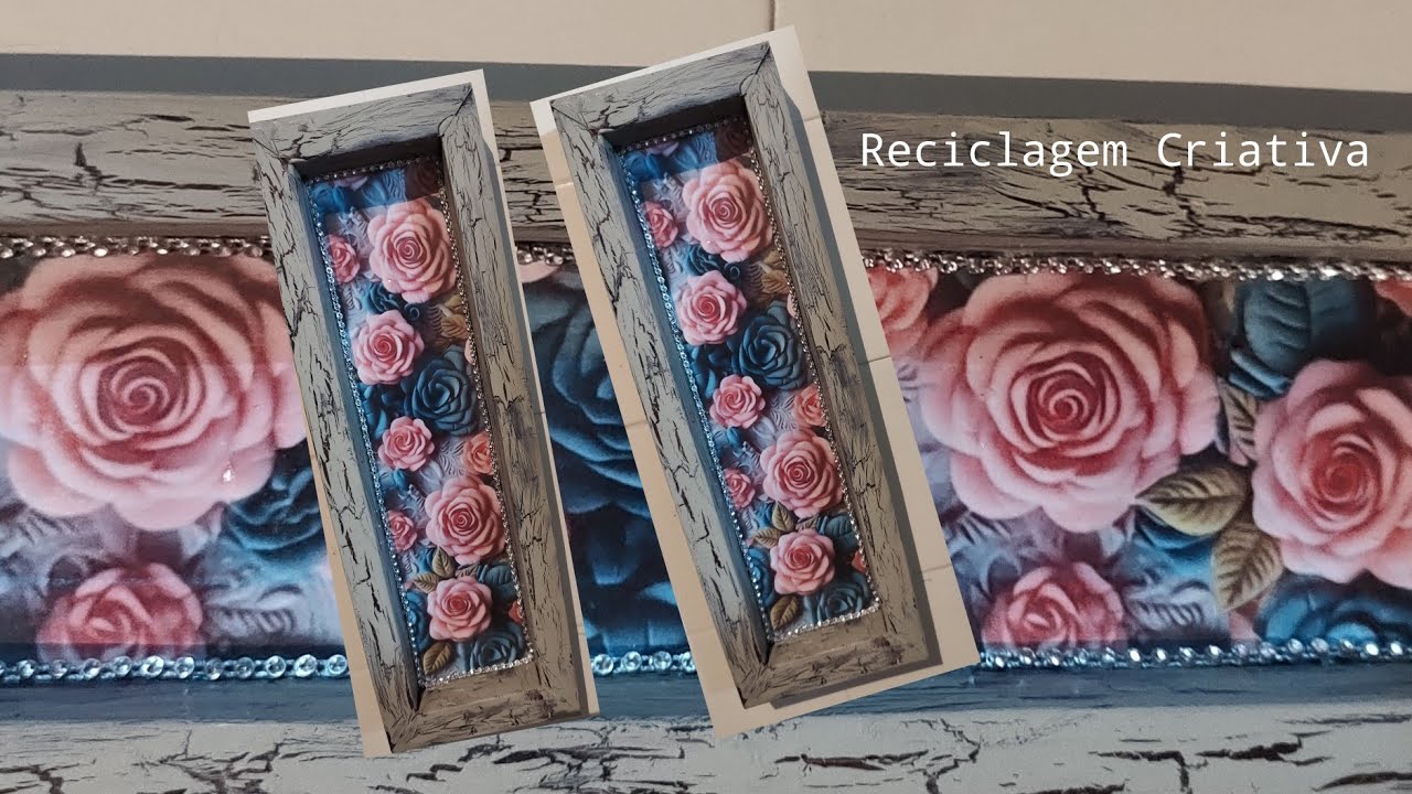 ARTESANATO | Caixa de bombom | Reciclagem Criativa| ♻️ 😍  Quadro fofo...❤️