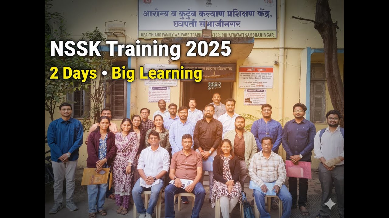 NSSK Training 2025  2 Days &bull; Big Learning @Dr.TirupatiShelke