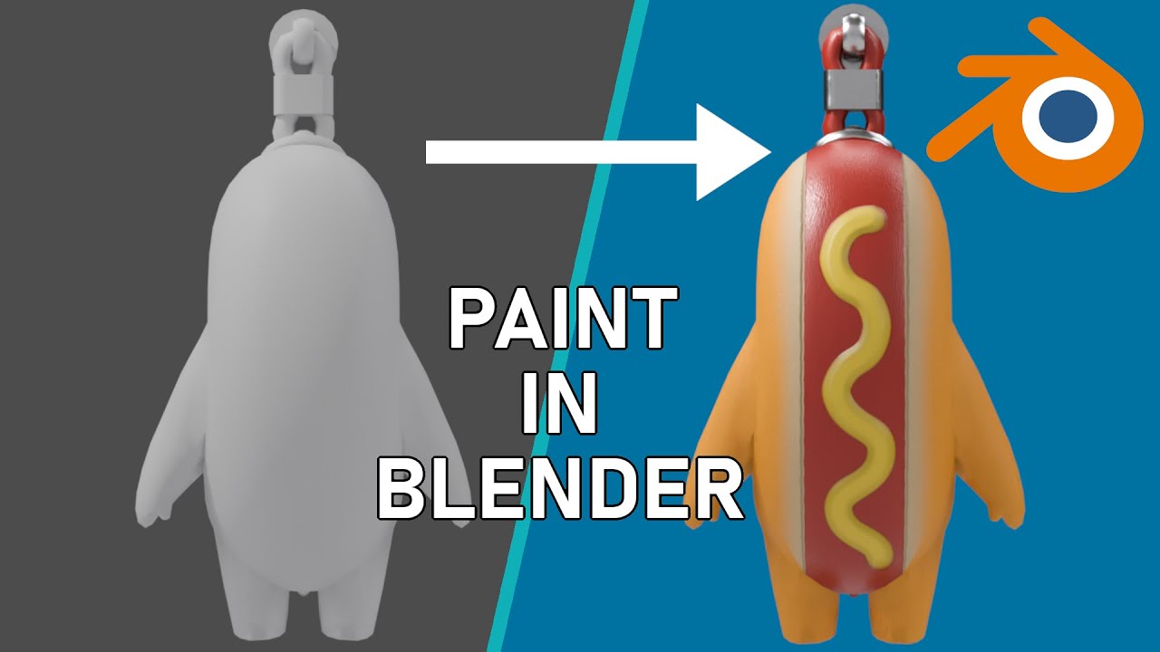 Урок по рисованию текстур в Blender для начинающих