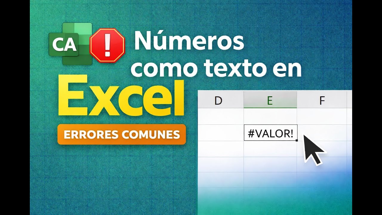 Números como texto en Excel (Error #1): por eso tu suma no cuadra