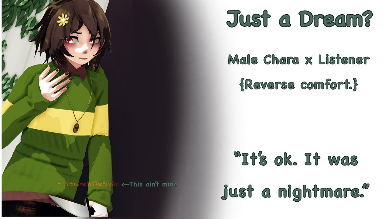 “It’s ok… it was just a nightmare.” Male Chara x Listener #asmr #audio #undertale
