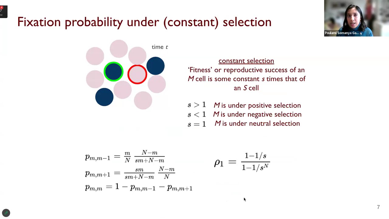 Mathematical modelling of stochastic processes in biology, Poulami Somanya Ganguly | LMS