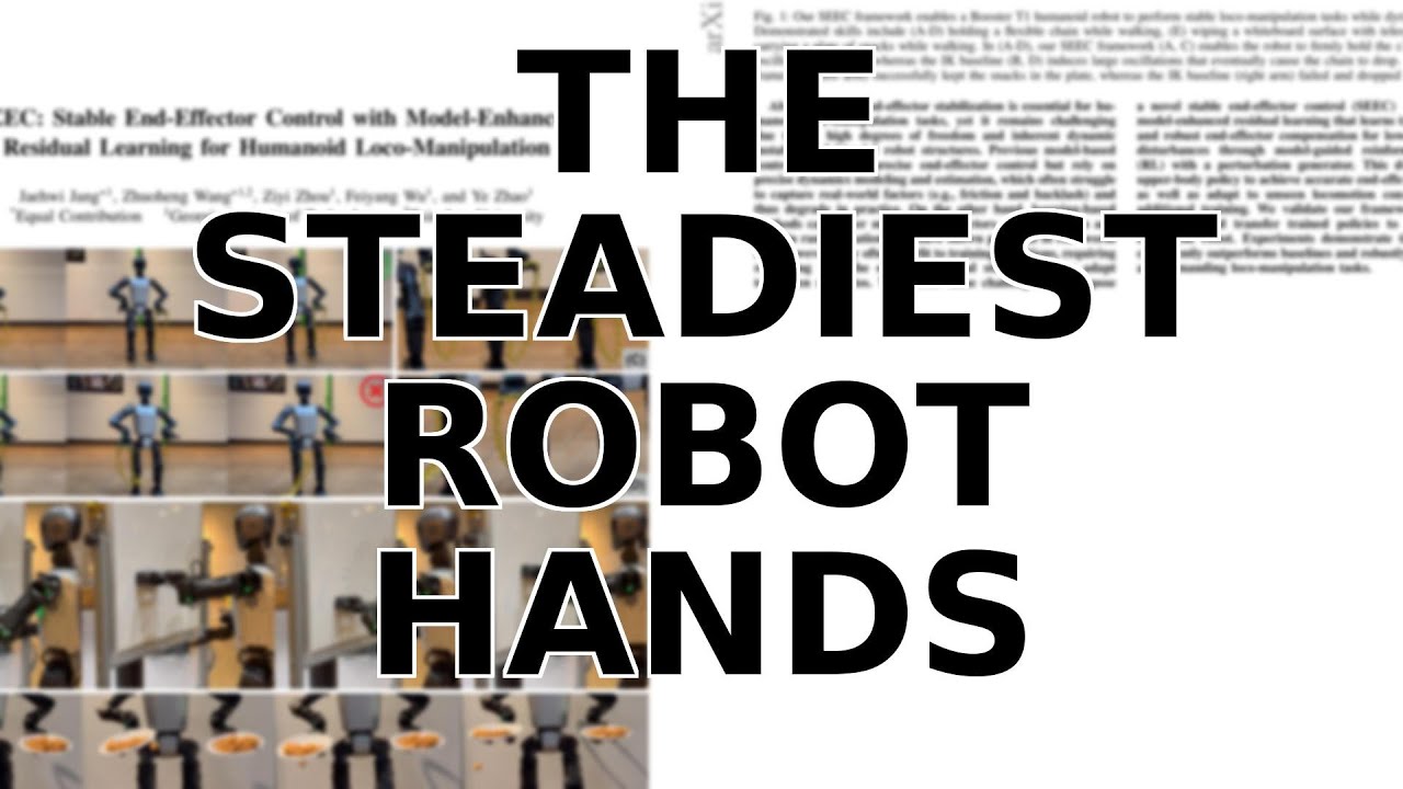 This Robot Won't Spill Your Drink! The Future of Humanoid Control is Here.