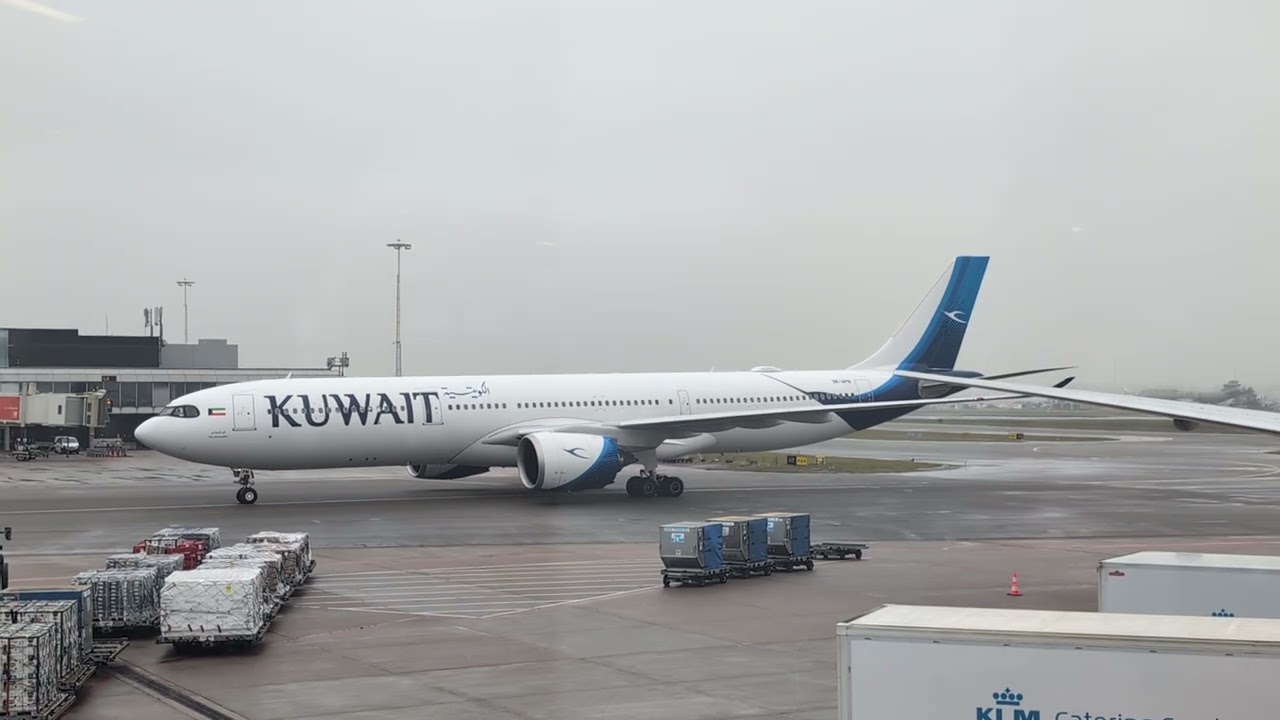 Kuwait A330-900 Neo at Amsterdam Schiphol 
