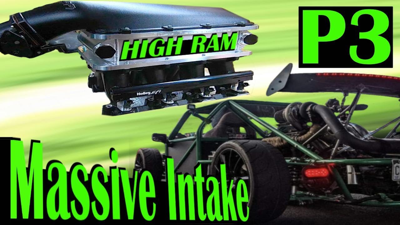 Installing a New Holley High Ram intake with intercooler and first test drive (part 3)