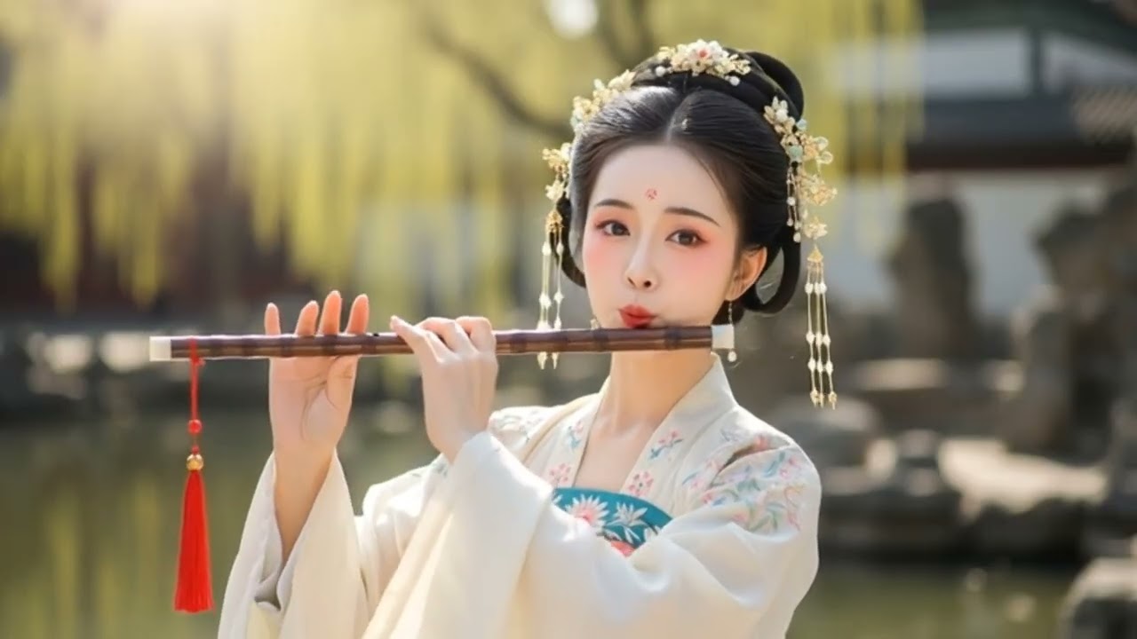 A Calm Night Wrapped in Flute Harmony