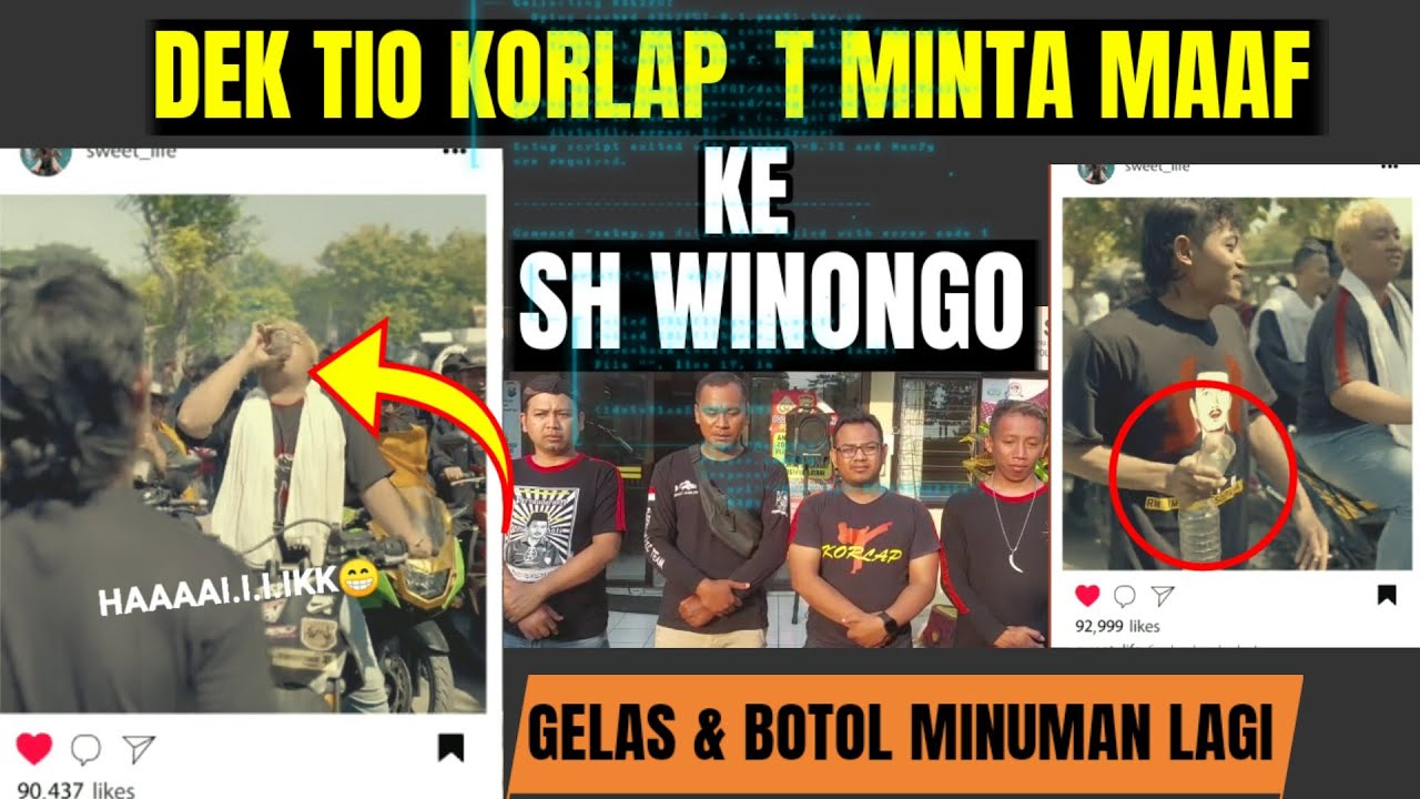 Ini Parah ini ! Aksi Korlap T Magetan Pamer Skil Angkat Gelas Minuman | Korlap bukan PSHT