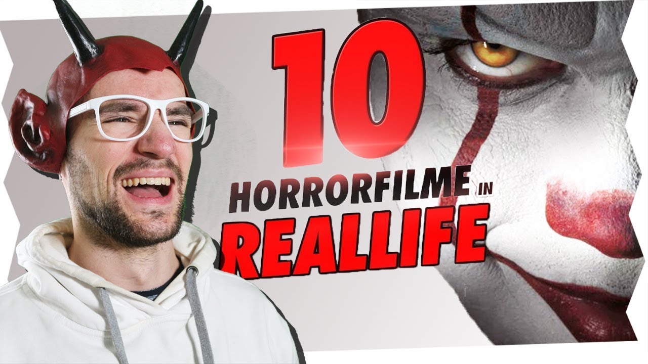 10 HORRORFILME IN REALLIFE ! | ApeCrime | REACTION