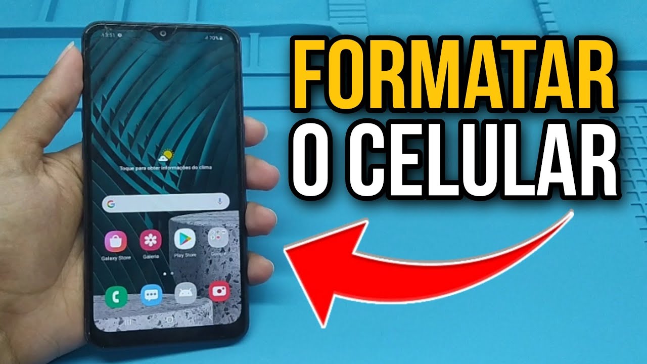 COMO FORMATAR O CELULAR