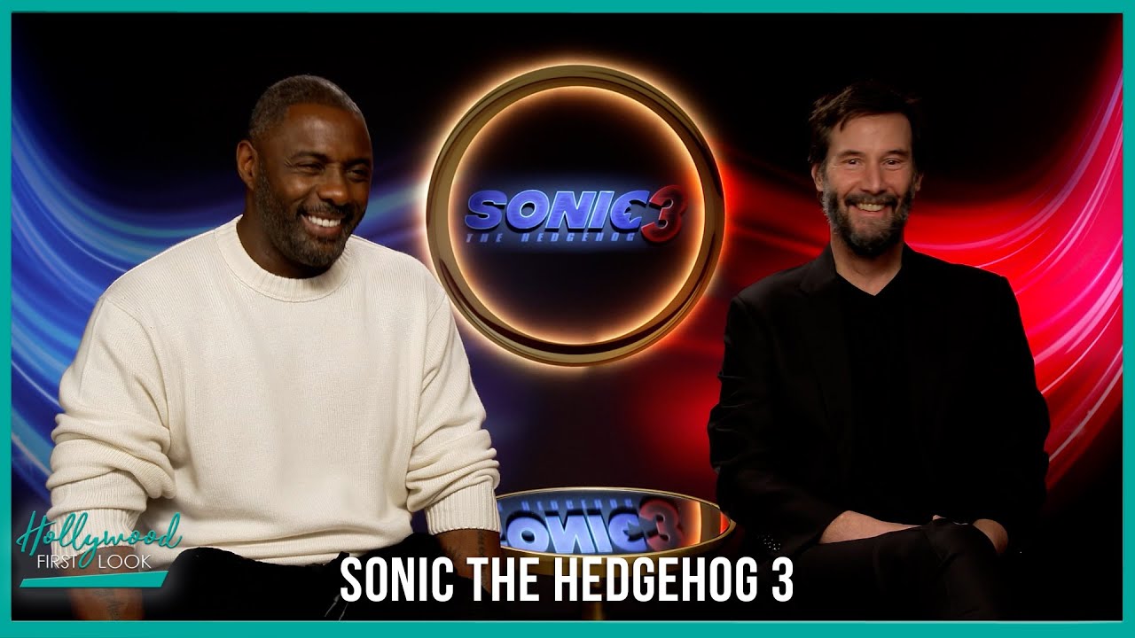 Sonic the Hedgehog 3 | Interviews with Idris Elba, Keanu Reeves, Ben Schwartz, and More