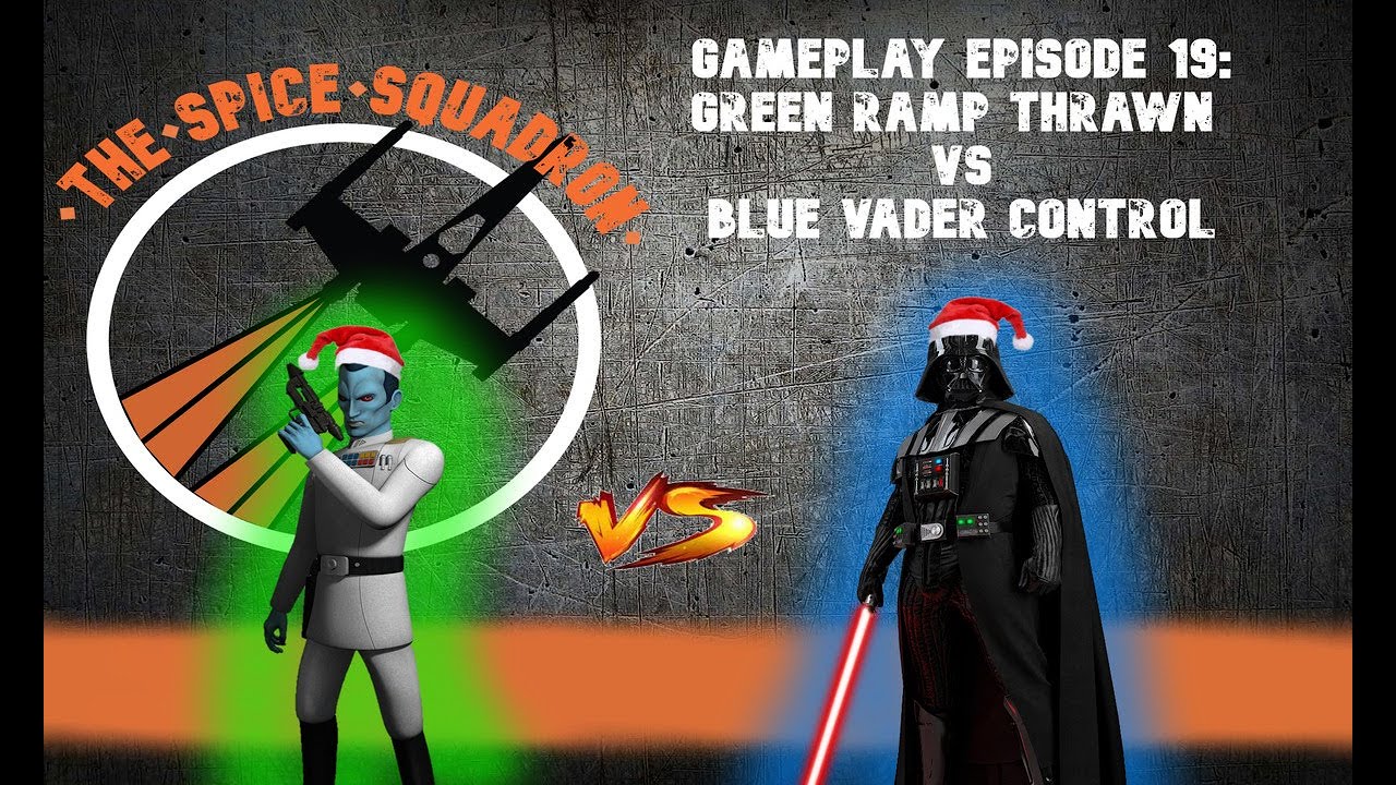 Gameplay Episode 19: Green Thrawn Ramp VS Blue Vader Control | STAR WARS UNLIMITED