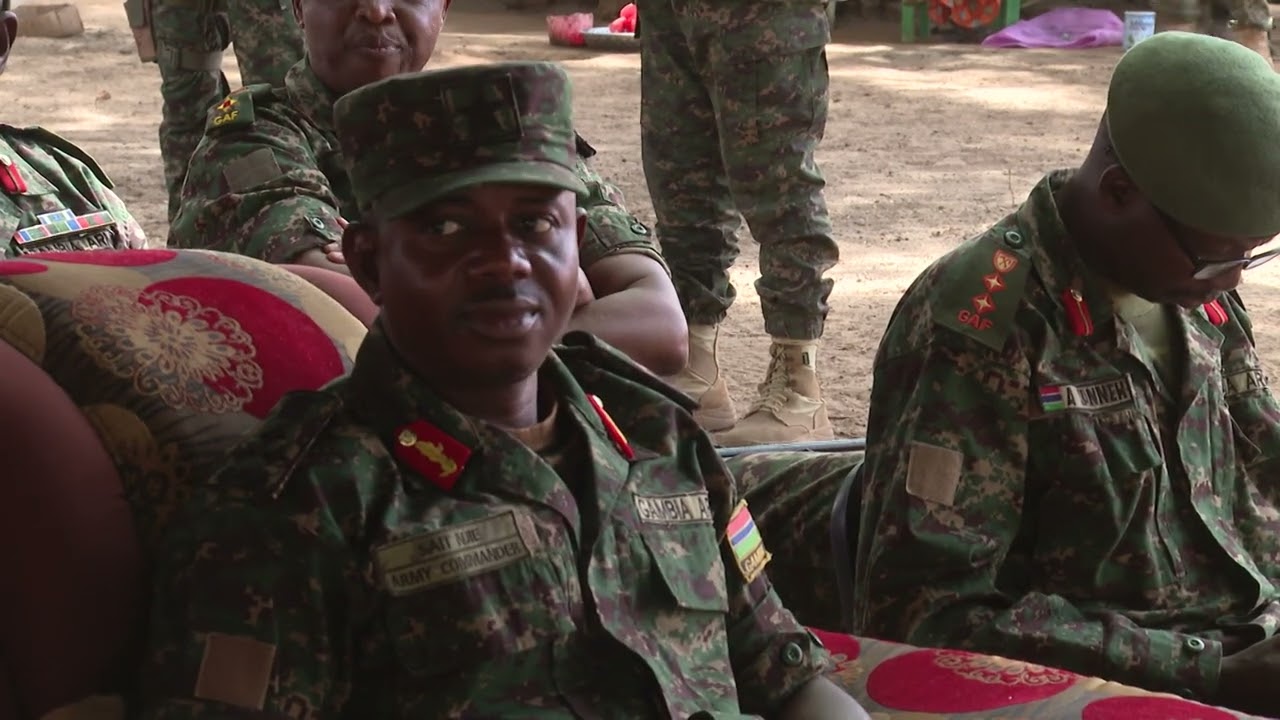 CDS Cham urges members of the Gambia Armed Forces to ensure the security of the country .