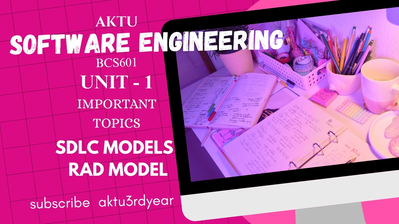 Rapid Application development Model-SDLC models|Important topics|Unit-1|AKTU|BTech|SE playlist 2026
