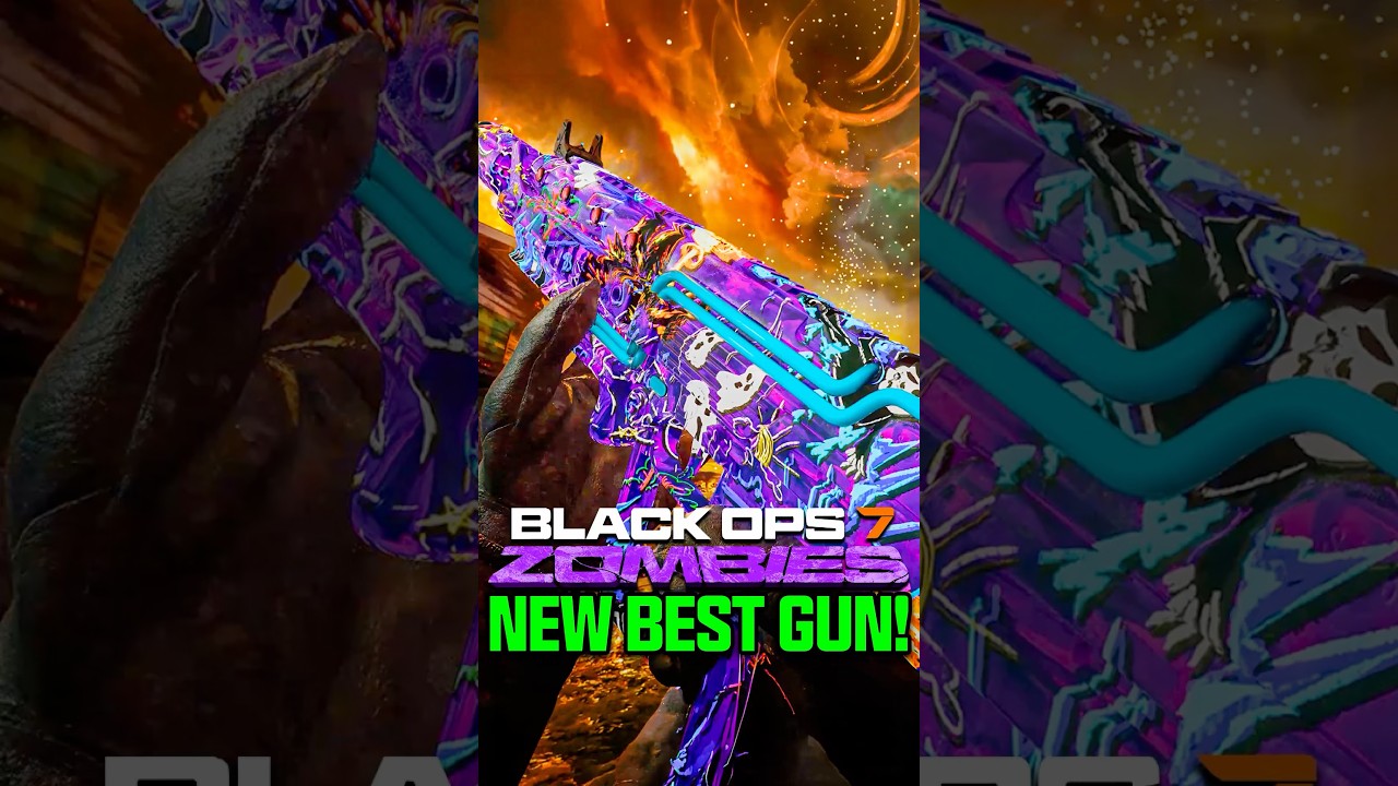 ЭТО НОВОЕ ЛУЧШЕЕ ОРУЖИЕ В Зомби-режиме Black Ops 7!