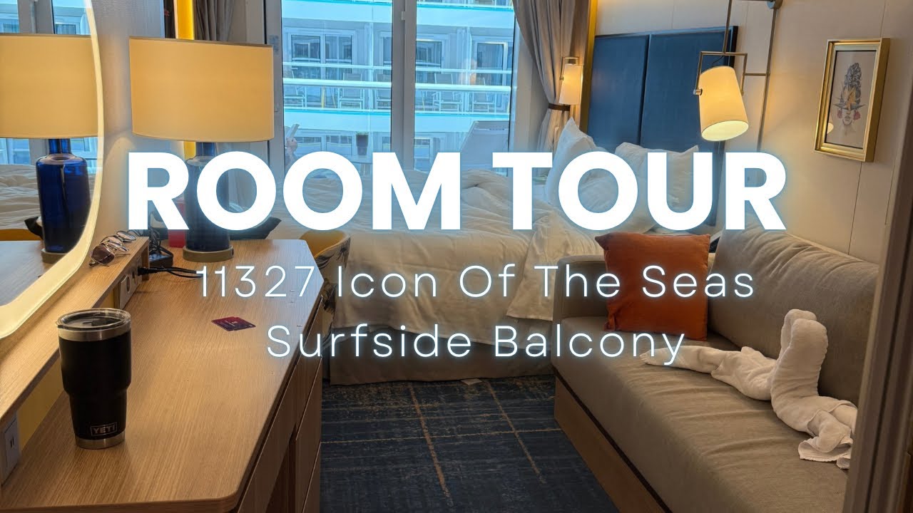 Room Tour 11327 Icon Of The Seas Surfside Neighborhood Balcony