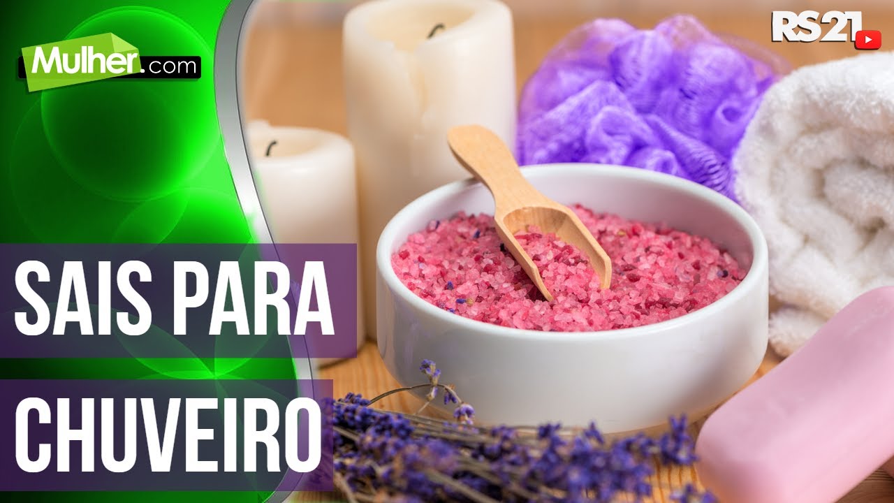 Como fazer sais para chuveiro | @RedeSeculo21 | Mulher.com | 08/07/2022