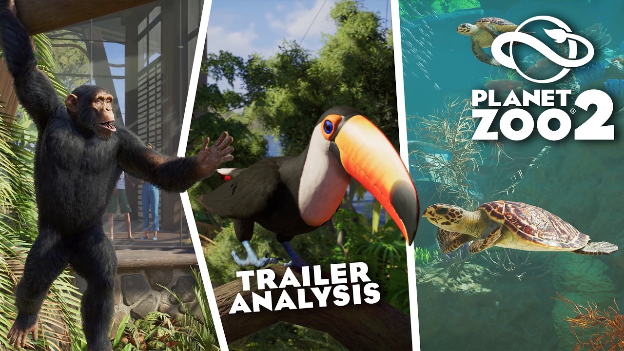 PLANET ZOO 2 OFFICIAL Trailer Analysis - EVERY Detail Explained!