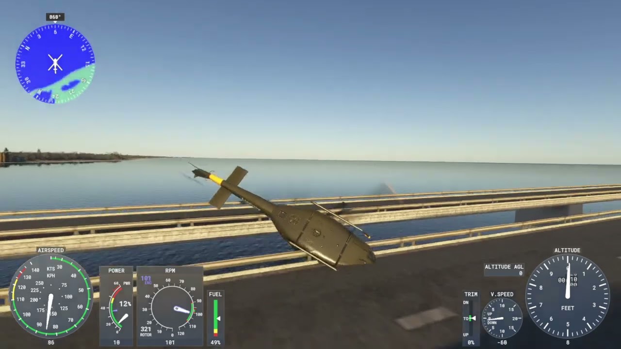 Test flight stream