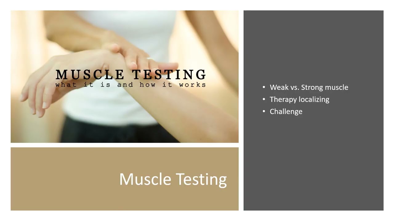 Definition of Kinesiology AND How it Works!