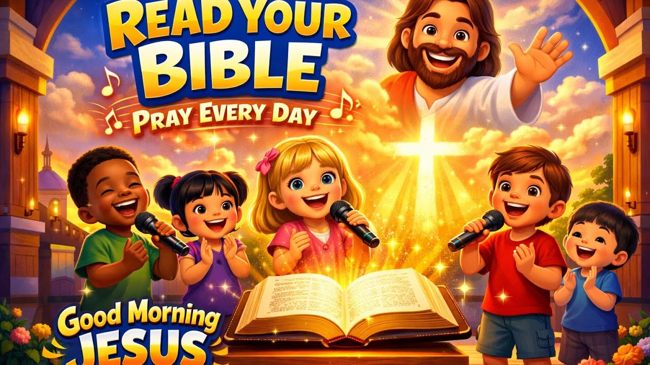 Read Your Bible & Pray Every Day | Good Morning Jesus | Kids Sing-Along .