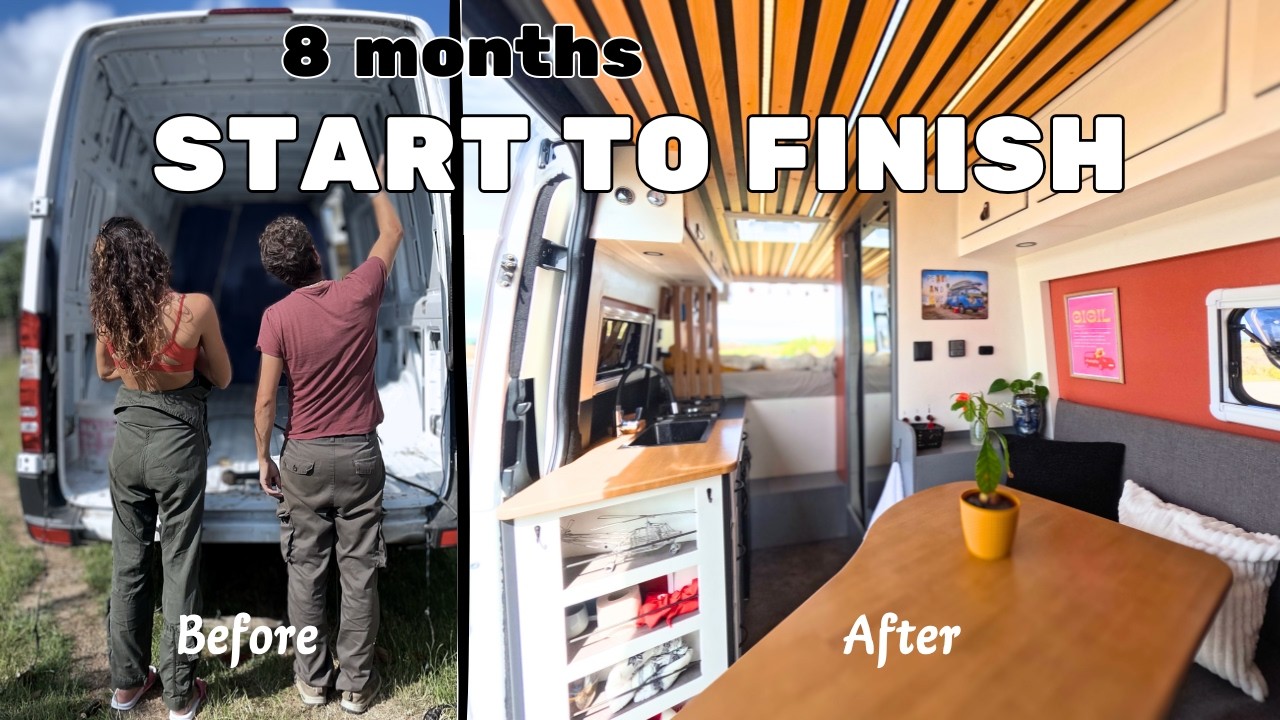 Luxury SPRINTER Camper Van Conversion ! Full Build Timelapse