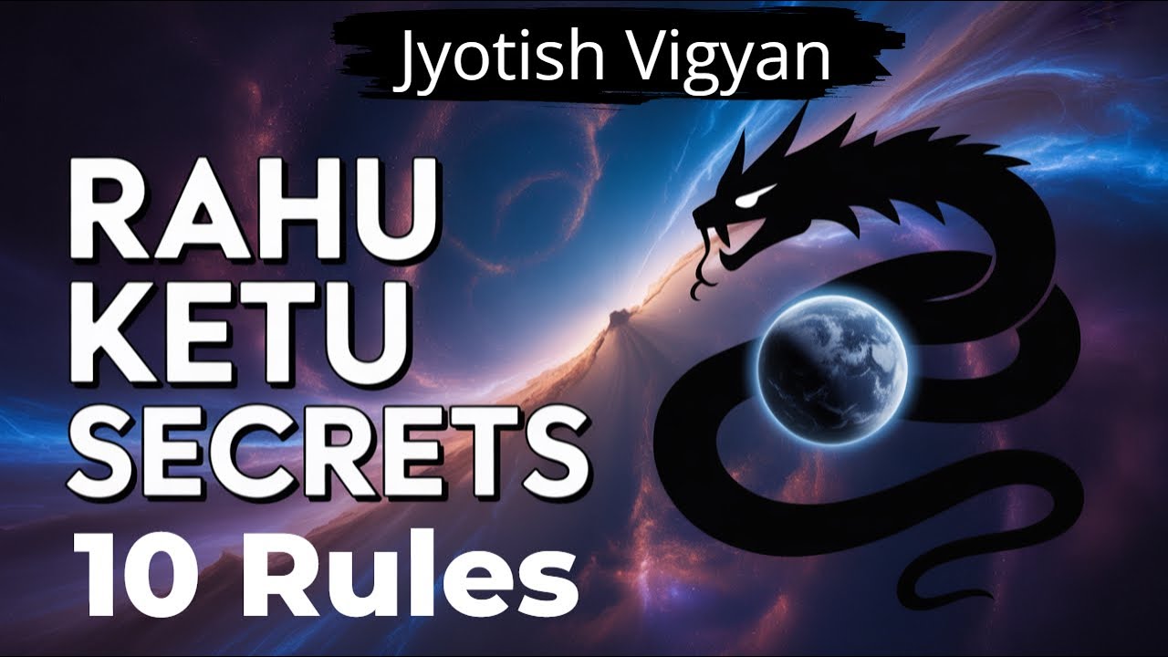 10 Rules of Rahu Ketu Tantra in Birth Chart