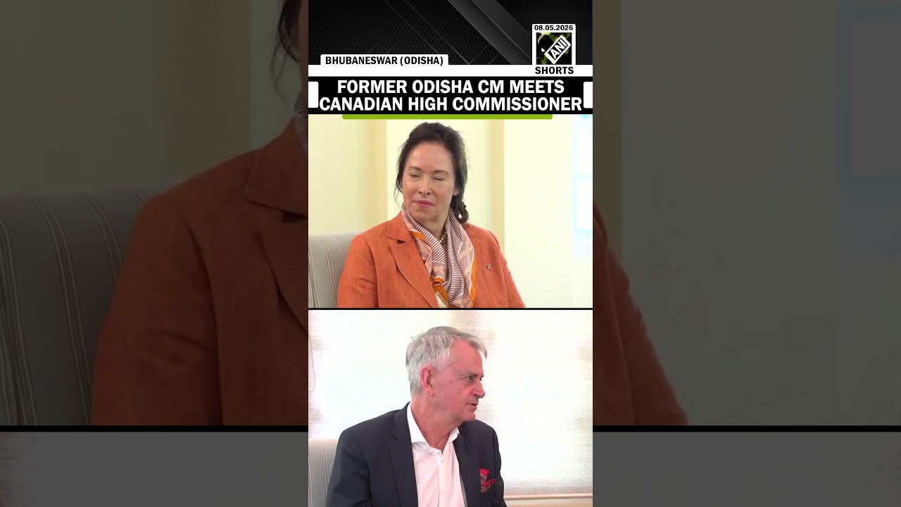 Former Odisha CM Naveen Patnaik meets Canadian High Commissioner Christopher Cooter