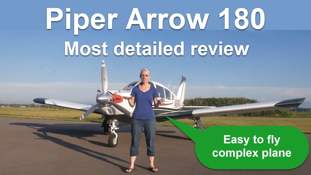 Piper Arrow 180 Самый подробный обзор с полётом на высоте более 11 000 футов | Простой в управлен...