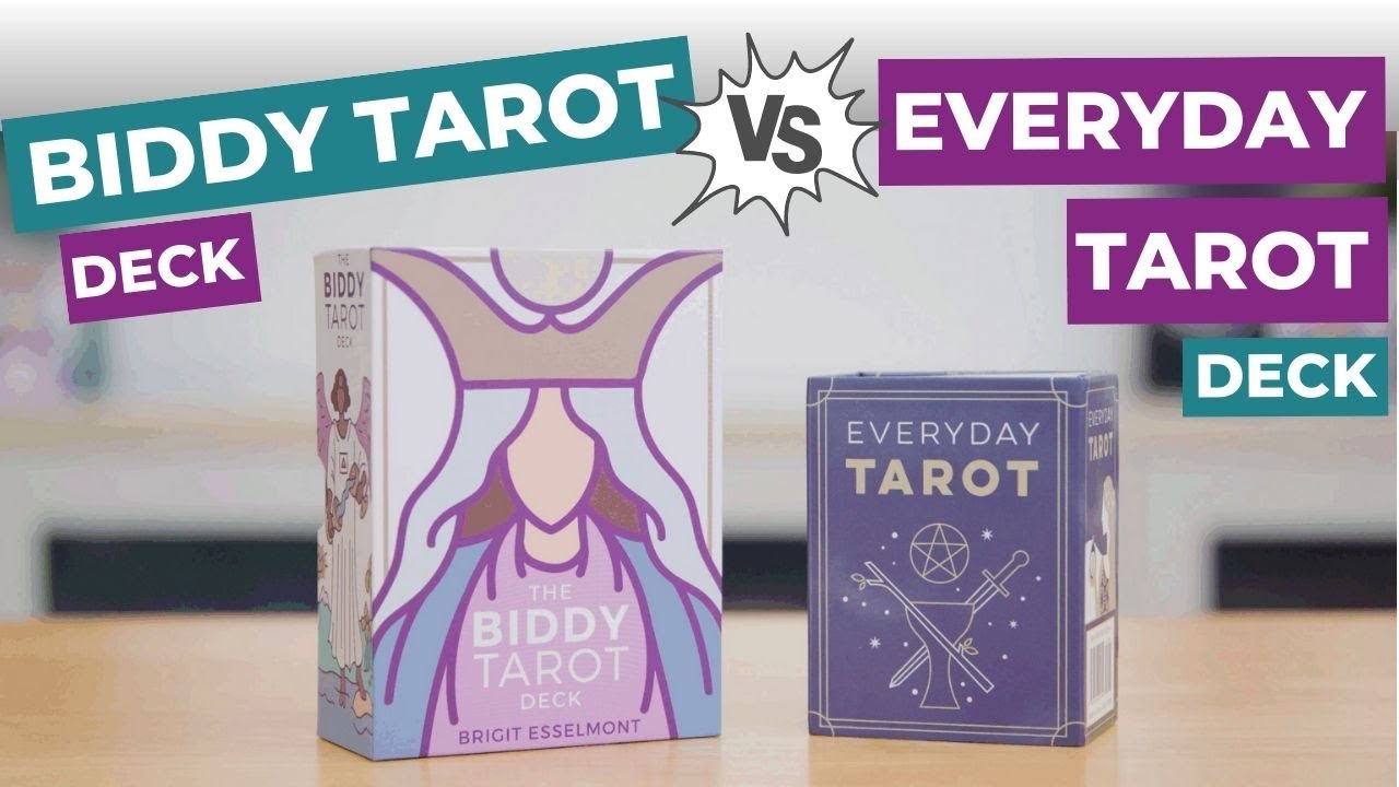 Biddy Tarot Deck vs Everyday Tarot Deck