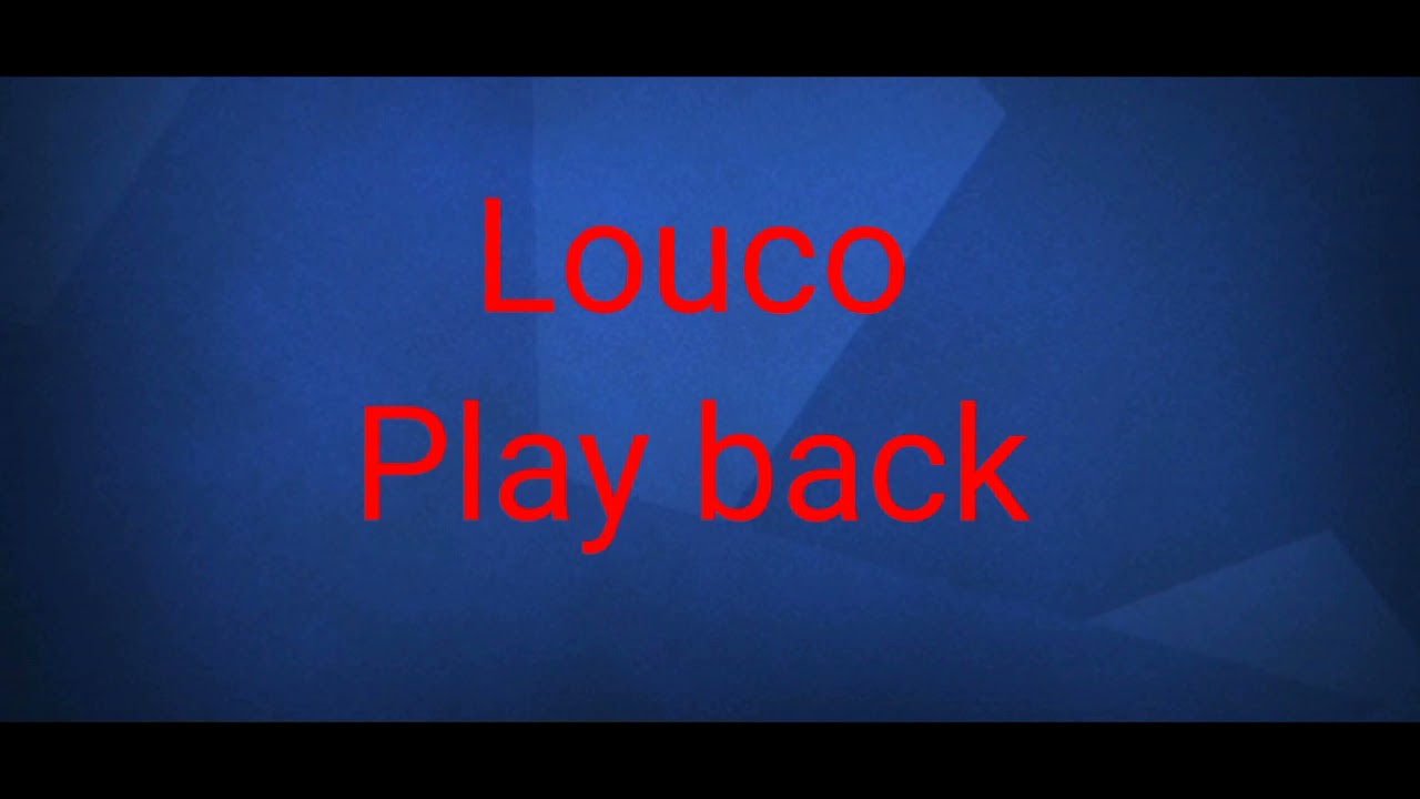 Bezerra Netto & Ana Lise  | Louco (Playback legendado) 