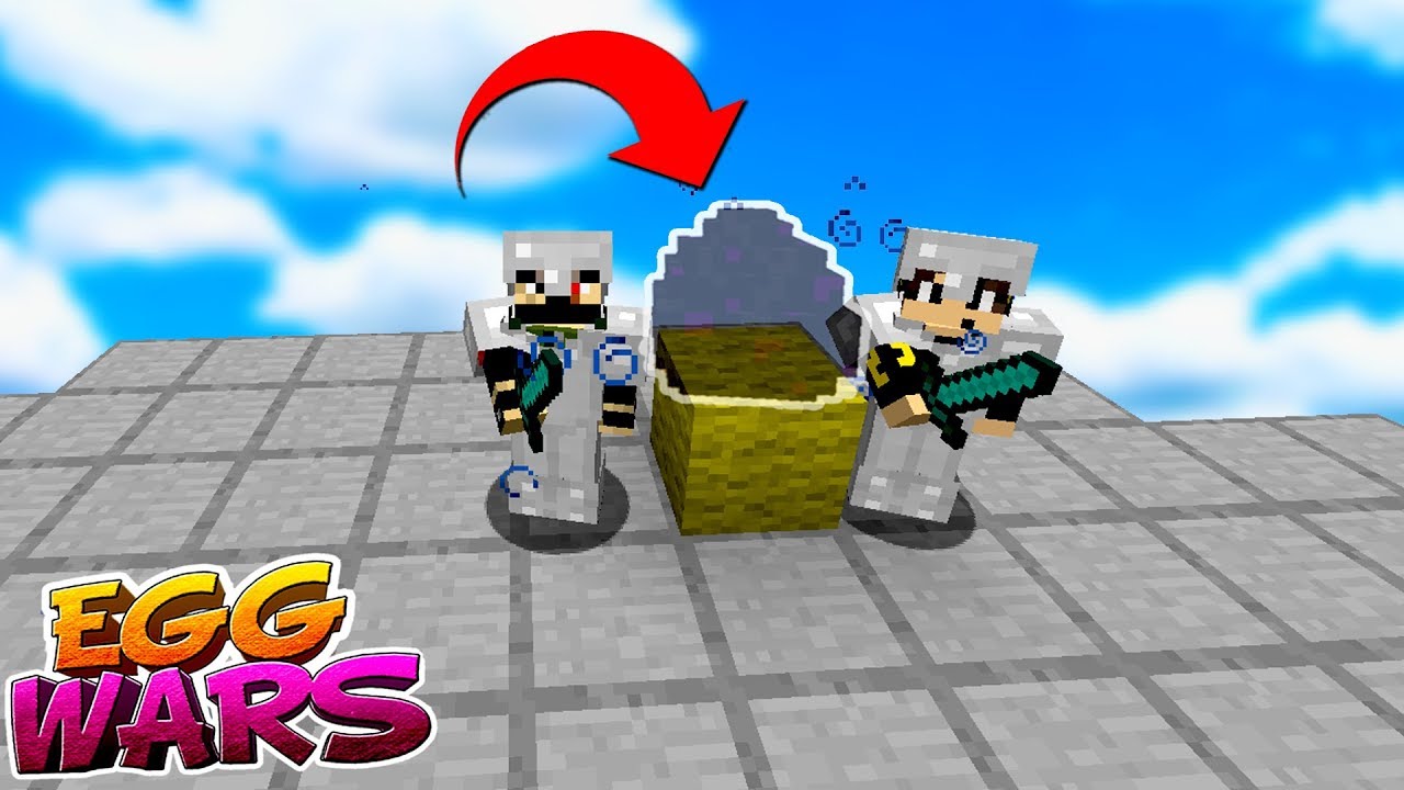 EGGWARS HUEVO INVISIBLE CON POPPERCRAFT