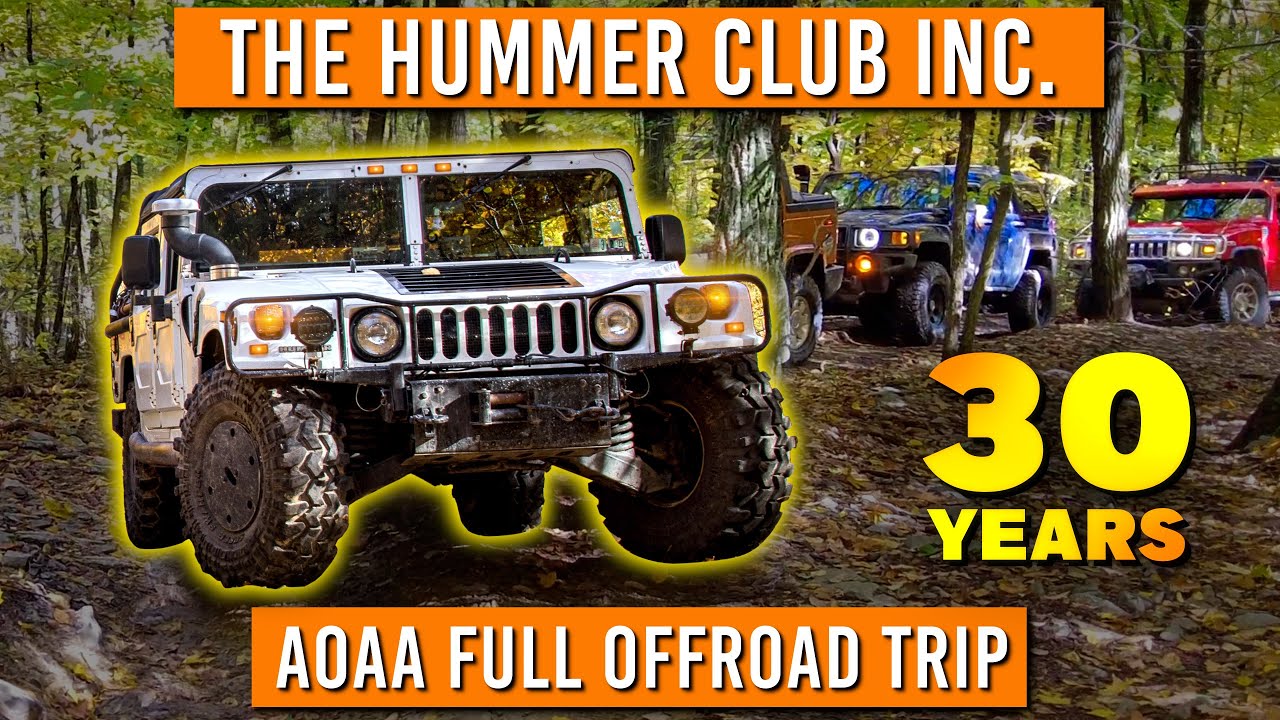 Hummer исполняется 30 лет! Внедорожное мероприятие в честь 30-летия — The Hummer Club Inc.