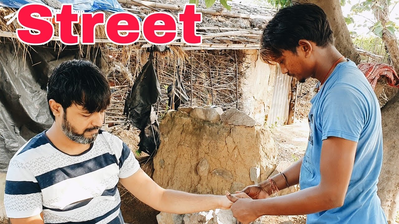 Morning Street head massage | Indian Massage