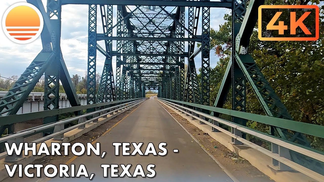 Wharton, Texas to Victoria, Texas! Drive with me on a Texas highway!