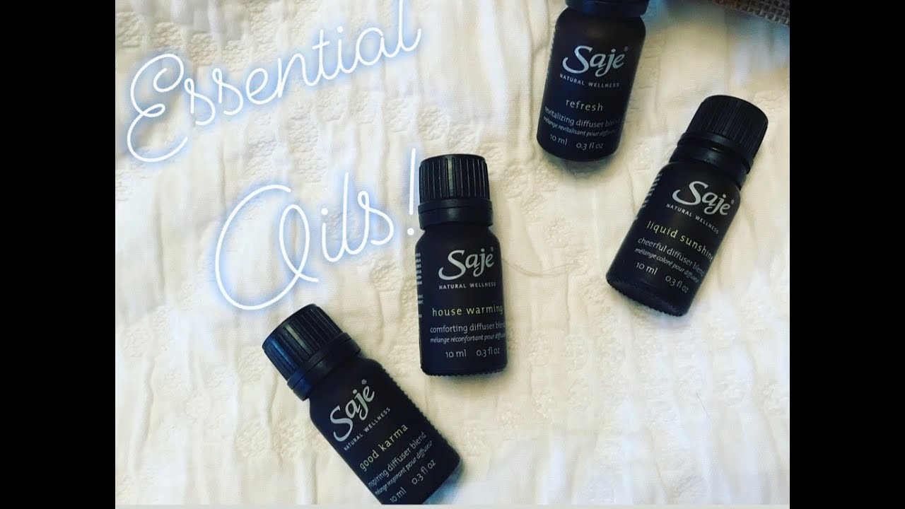 FAVOURITE Essential oils from SAJE 🙈🤩